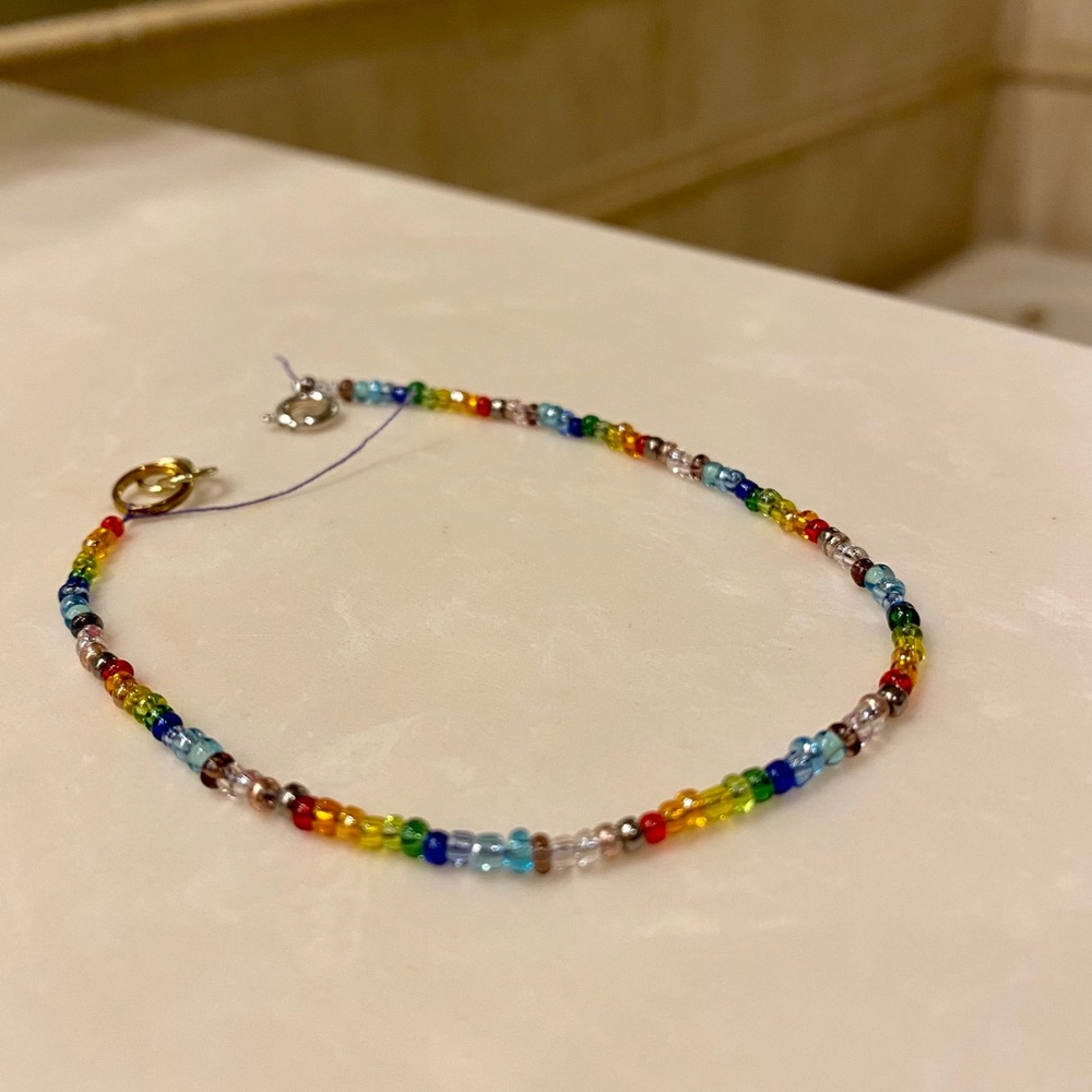 Rainbow Anklet